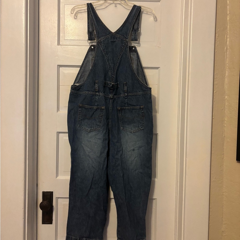 Vintage Maternity Denim Overalls - Picture 2 of 3